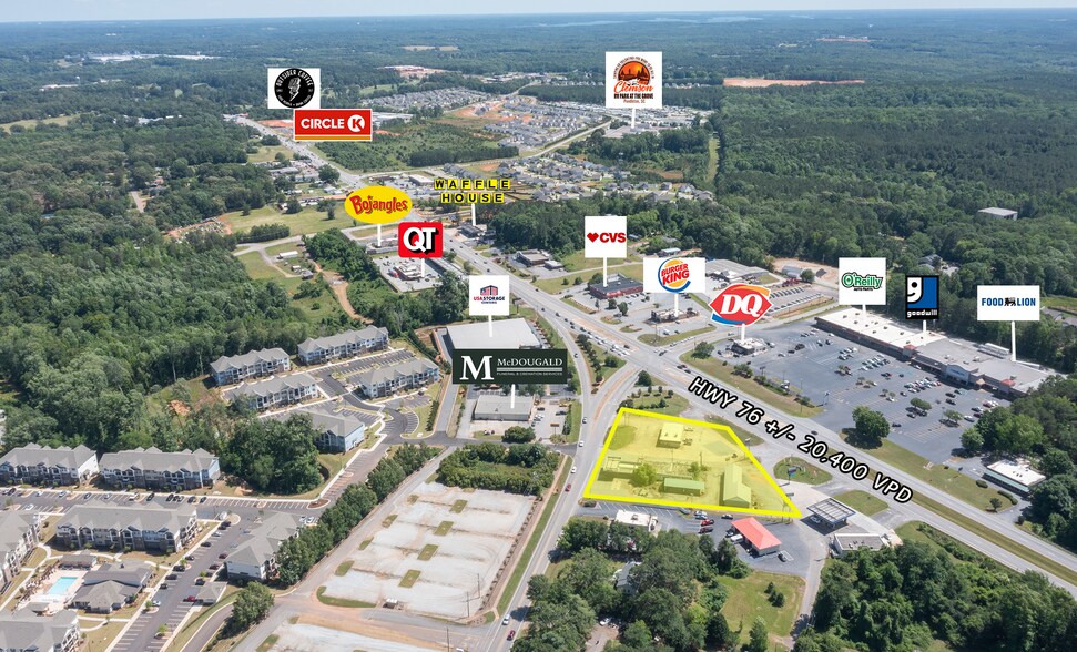 Primary Photo Of 7700 Highway 76, Pendleton Land For Sale