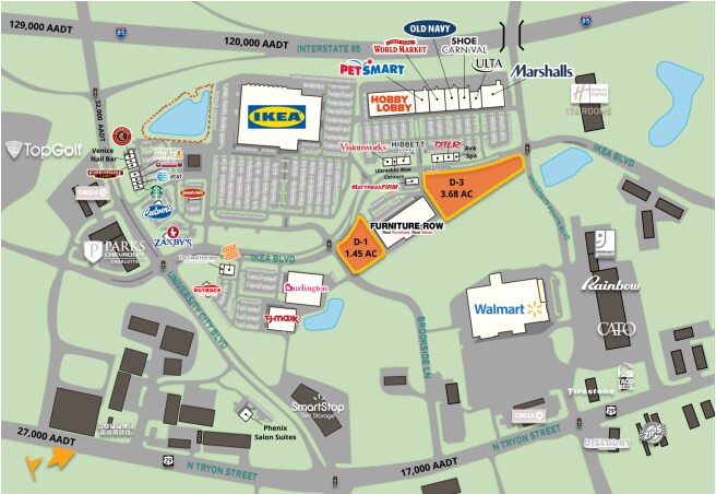 More Photos Of 8140 Ikea Blvd, Charlotte Land For Lease