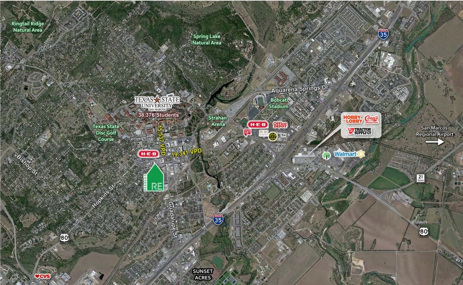 More Photos Of 121 N Fredericksburg St, San Marcos Storefront For Lease