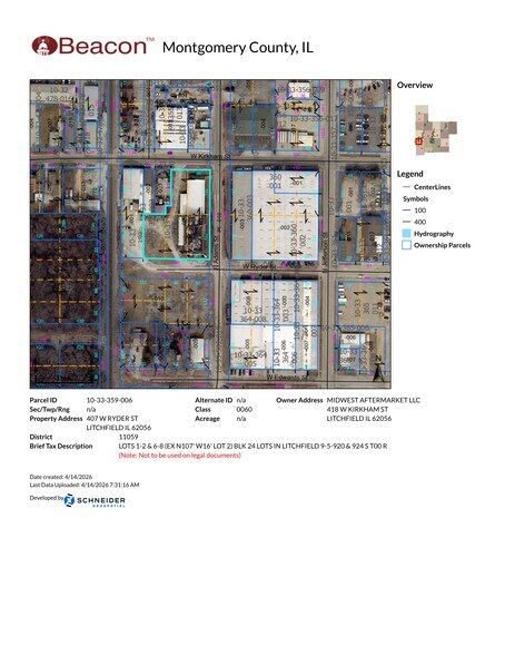 More Photos Of 407 W Ryder St, Litchfield Light Distribution For Sale