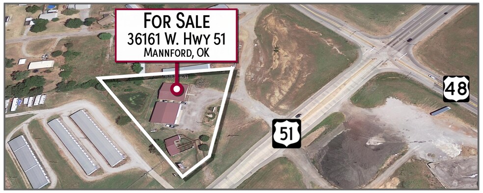Primary Photo Of 36161 W Highway 51, Mannford Service For Sale