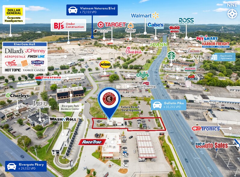 More Photos Of 1806 Gallatin Pike N, Madison Fast Food For Sale