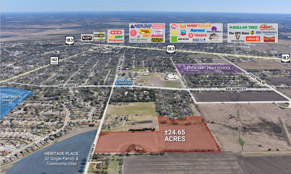 More Photos Of 1480 Clearfork St, Lockhart Land For Sale