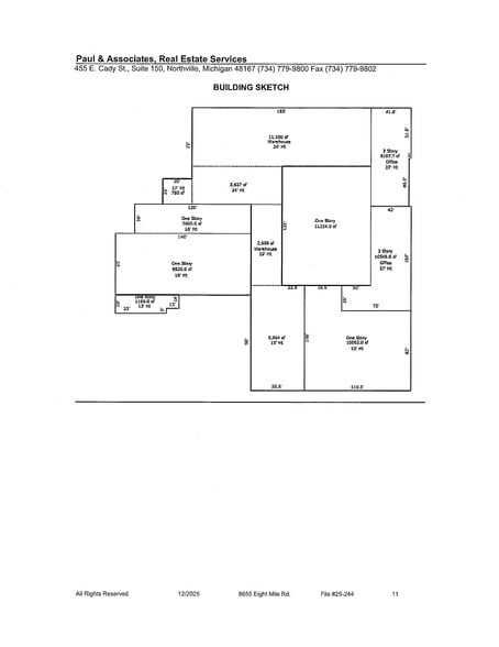 More Photos Of 8655 E 8 Mile Rd, Warren Warehouse For Sale