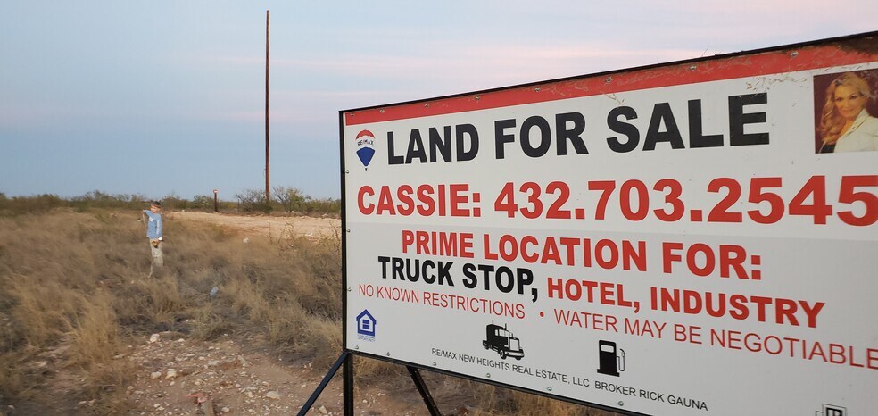 More Photos Of Prime Intersection I-20 W & FM 1053, Penwell Land For Sale