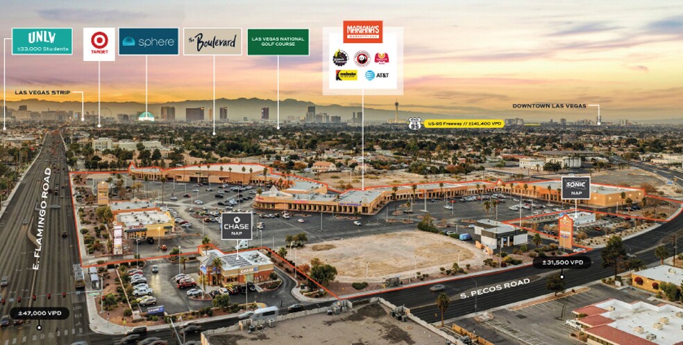 More Photos Of 3220-3370 E Flamingo Rd, Las Vegas Unknown For Sale