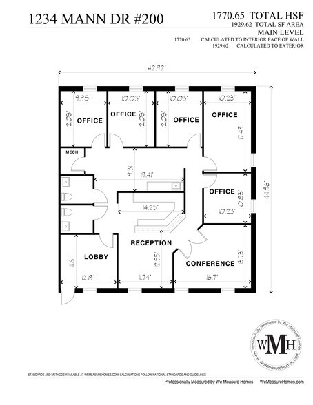 More Photos Of 1234 Mann Dr, Matthews Office For Lease