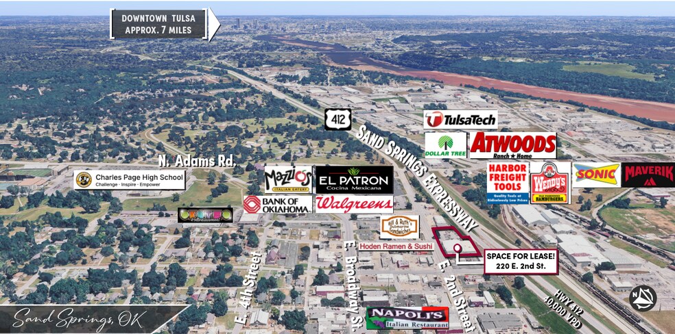 More Photos Of 220 E 2nd St, Sand Springs Auto Repair For Lease