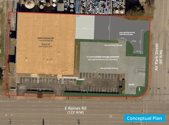More Photos Of 3930 E Raines Rd, Memphis Warehouse For Lease