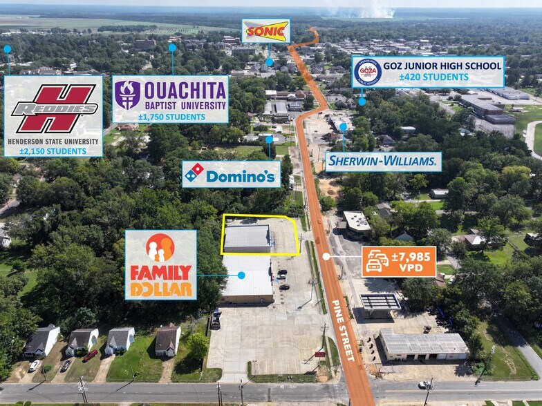 More Photos Of 1520 Pine St, Arkadelphia Freestanding For Sale