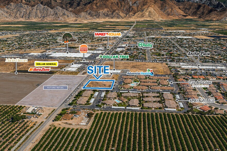 More Photos Of Commercial Land on Sumner Avenue, Orange Cove Land For Sale