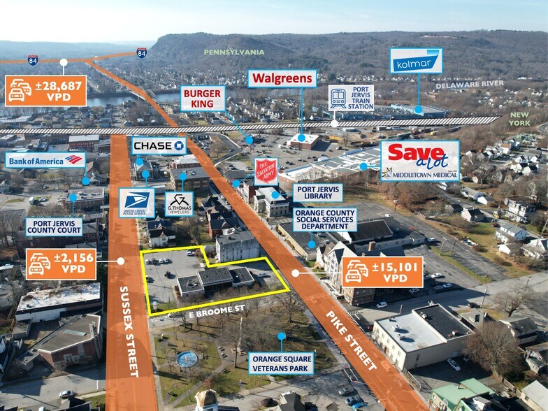 More Photos Of 5 S Broome St, Port Jervis Bank For Sale