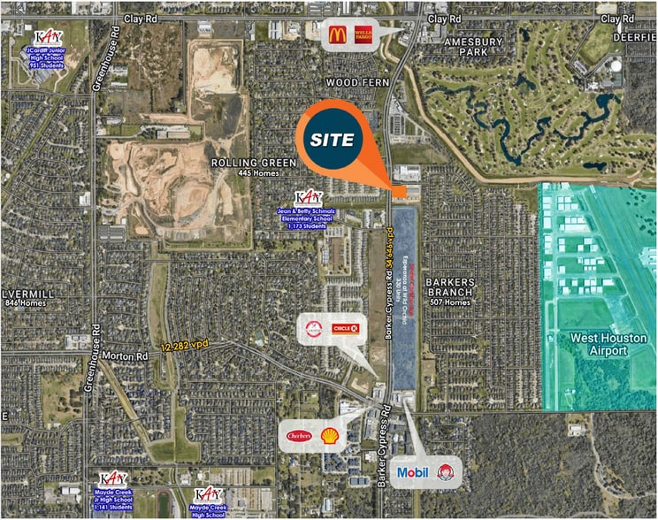 More Photos Of Barker Cypress Rd & Barkers Branch Dr, Houston Unknown For Lease