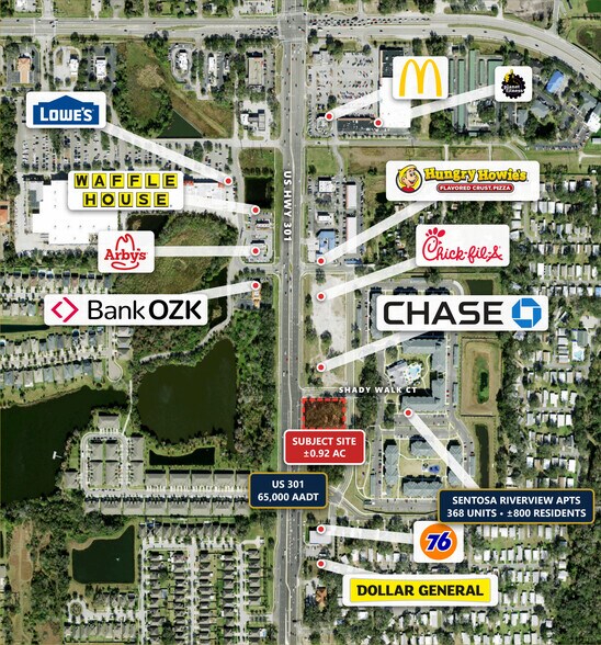 More Photos Of US Hwy 301, Riverview Land For Lease