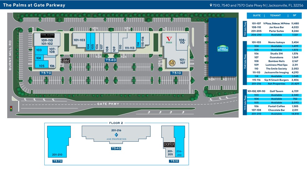 More Photos Of Gate Pkwy & Burnt Mill Rd, Jacksonville Unknown For Lease