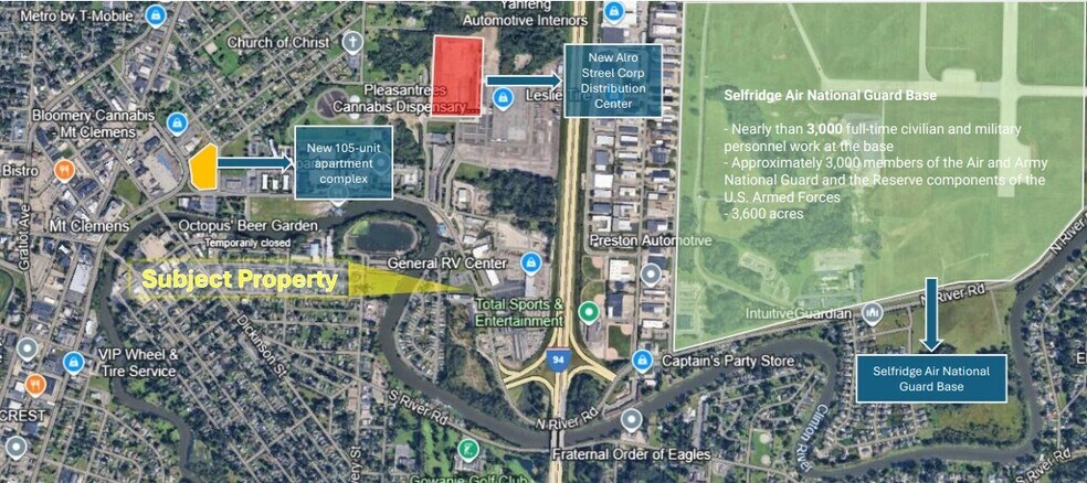 More Photos Of 24550 River Road, Mount Clemens Land For Lease