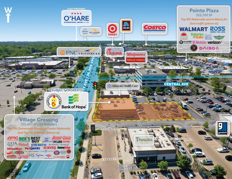 More Photos Of 5526 Touhy Ave, Skokie General Retail For Sale