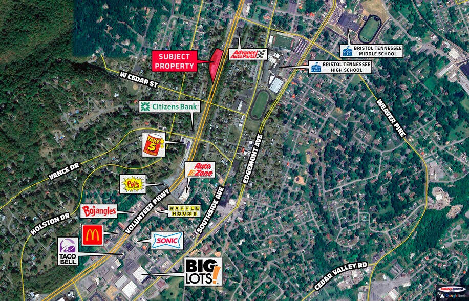 More Photos Of 740 Volunteer Pky, Bristol Storefront Retail Office For Lease