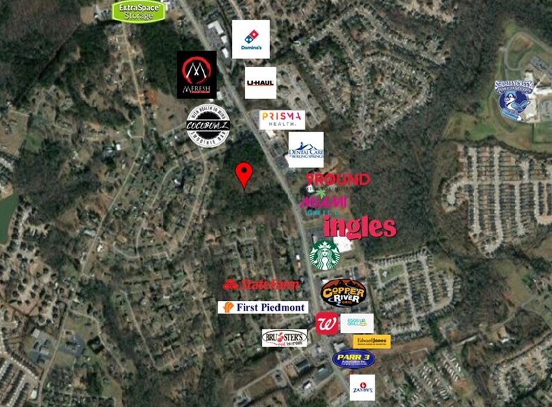 More Photos Of 2221 Boiling Springs Rd, Boiling Springs General Retail For Lease