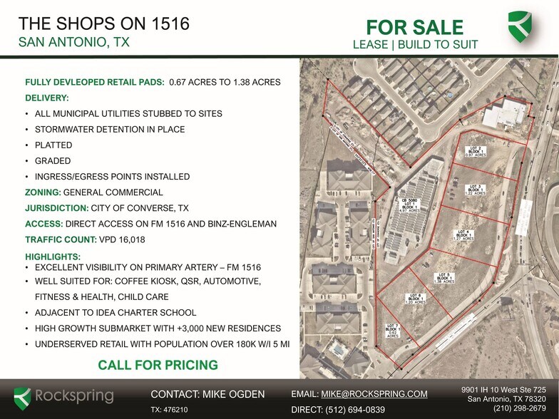 More Photos Of Binz-Engleman Rd & FM 1516, San Antonio Land For Sale