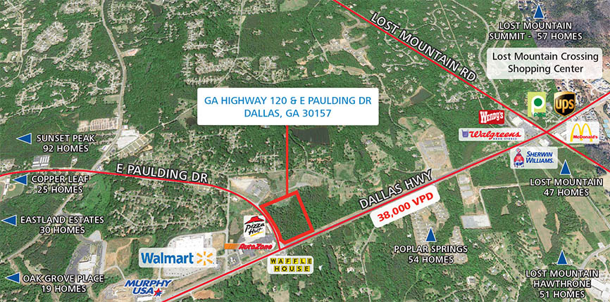 Primary Photo Of Hwy 120 & E Paulding Dr, Dallas Land For Sale