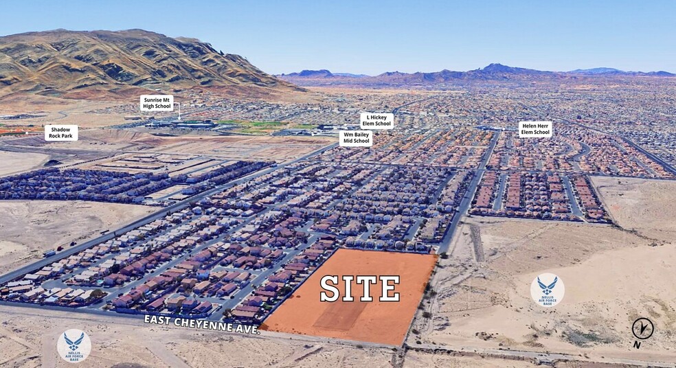 Primary Photo Of E Cheyenne Ave, Las Vegas Land For Sale