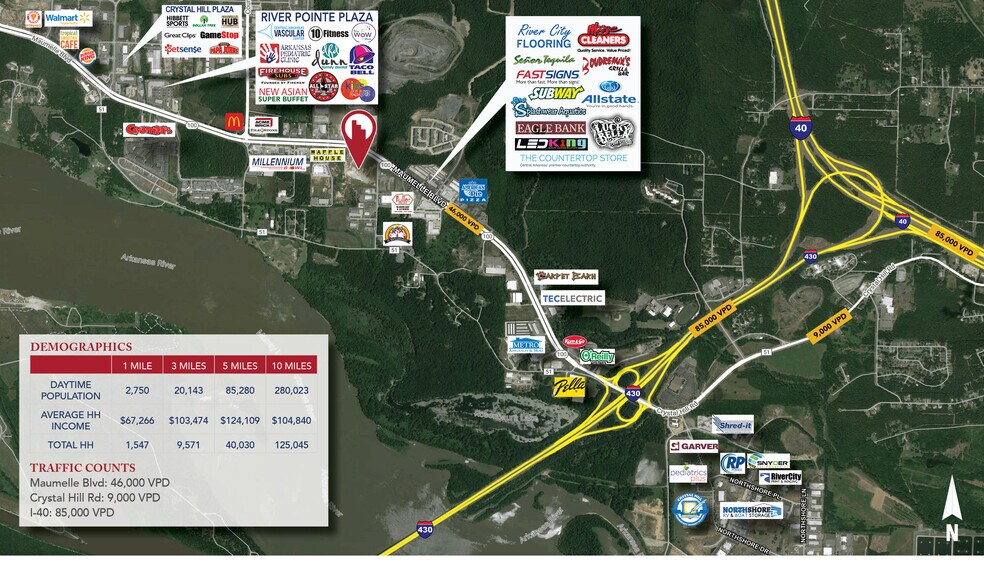 More Photos Of Maumelle Blvd, Maumelle Land For Sale