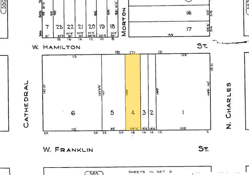 More Photos Of 18 W Franklin St, Baltimore Office Residential For Sale