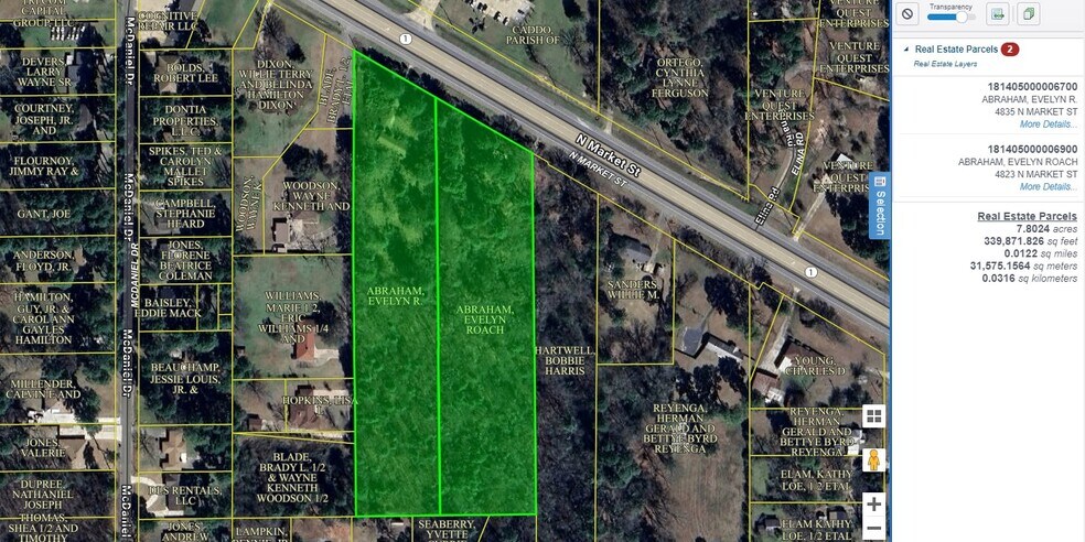 More Photos Of 4823-4835 N Market St, Shreveport Land For Sale