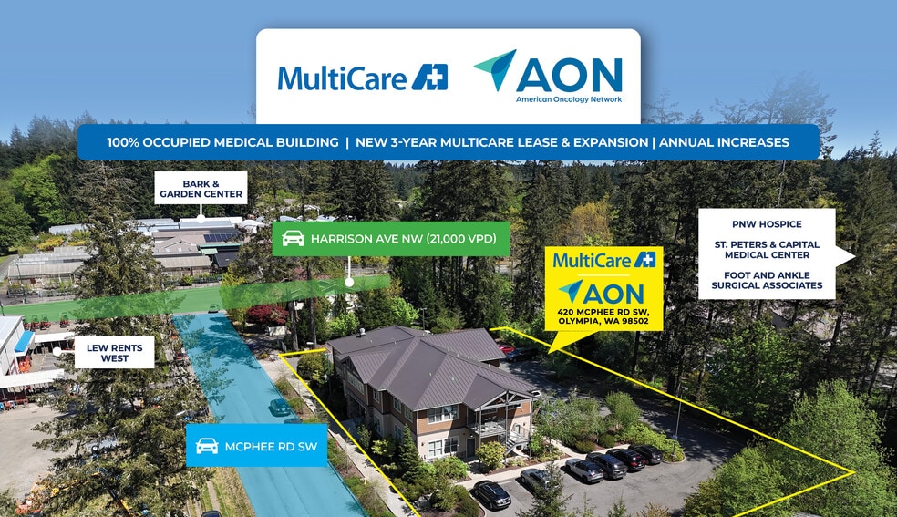 Primary Photo Of 420 McPhee Rd SW, Olympia Medical For Sale