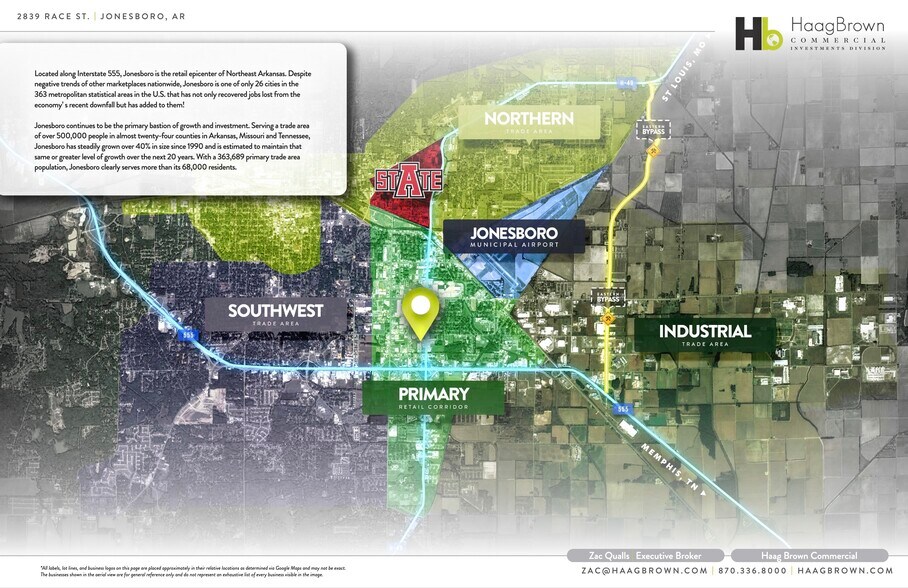 More Photos Of 2839 Race St, Jonesboro Freestanding For Sale