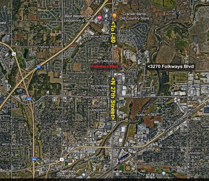 More Photos Of 3270 Folkways Blvd, Lincoln Office For Lease