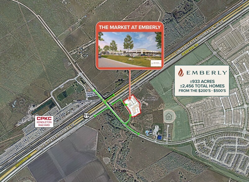 More Photos Of SEQ of US 59 & Doris Rd, Beasley Unknown For Lease