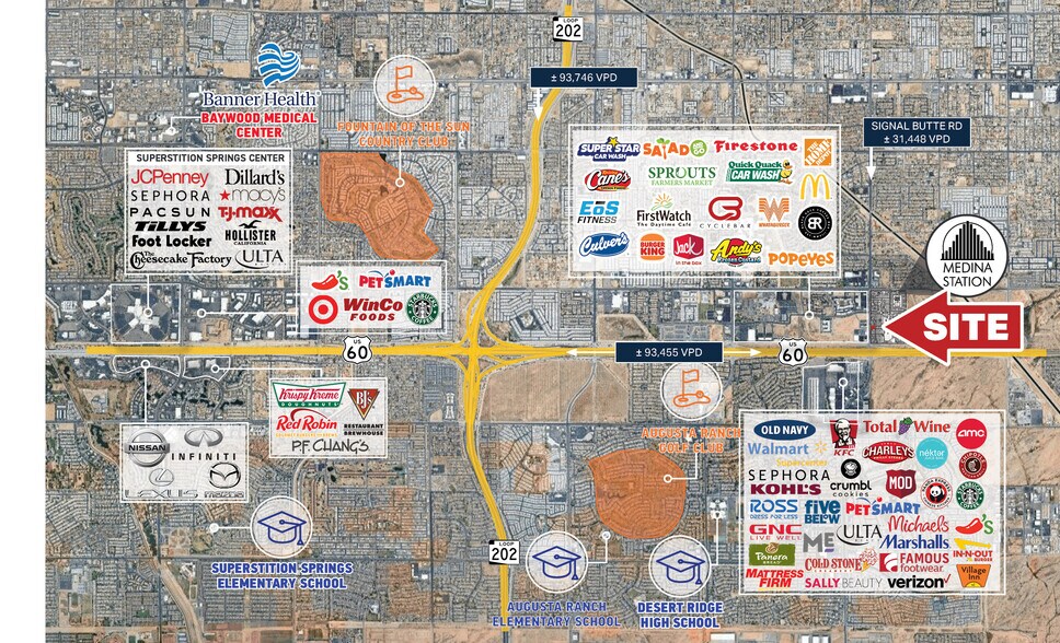 More Photos Of 1453 S Signal Butte Rd, Mesa General Retail For Sale