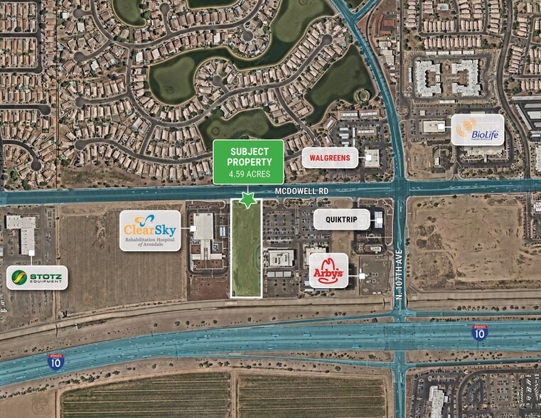 More Photos Of West of SWC of McDowell & 107th Ave, Avondale Land For Sale