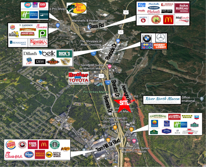 Primary Photo Of 4140 Arkwright Rd, Macon-Bibb Land For Sale