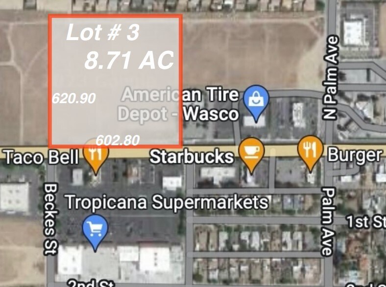 Primary Photo Of 2420 CA- 46, Wasco Land For Sale