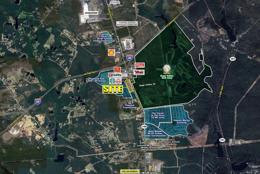 More Photos Of Bettis Academy Rd & Carmine ave, Graniteville Land For Lease