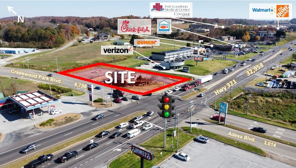 Primary Photo Of 1075 N US-321 Hwy, Lenoir City Land For Lease