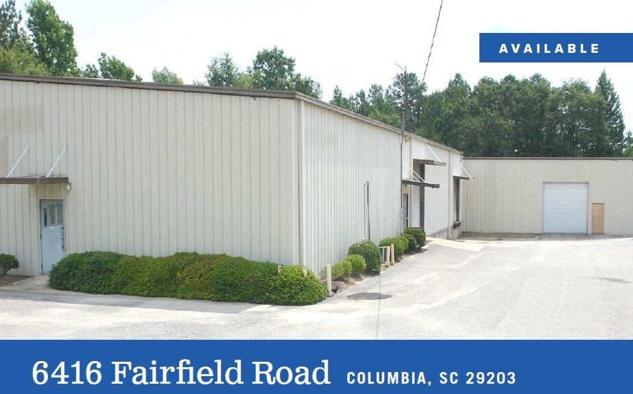 Primary Photo Of 6416 Fairfield Rd, Columbia Warehouse For Lease