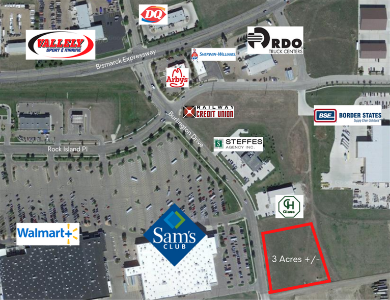 Primary Photo Of 3101 Rock Island Pl, Bismarck Land For Sale