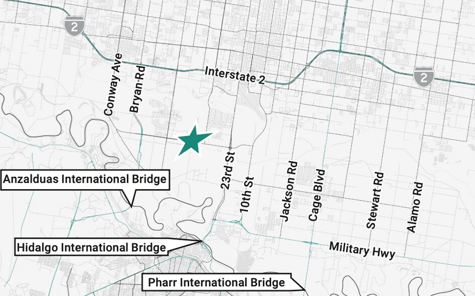 More Photos Of 4301 W Military Hwy, McAllen Warehouse For Lease
