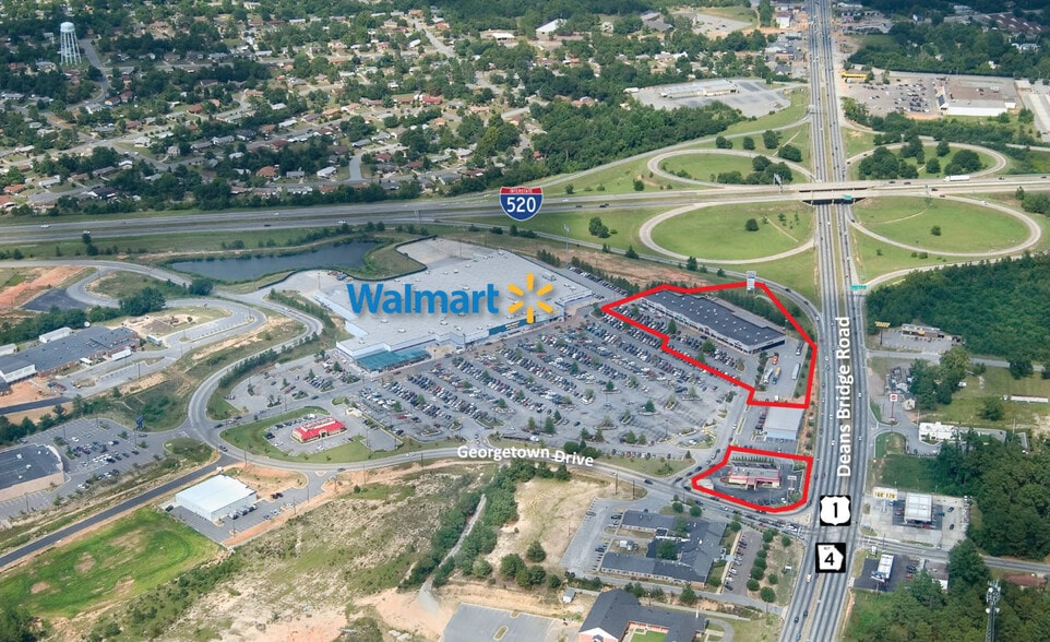 Primary Photo Of 3205-3209 Deans Bridge Rd, Augusta General Retail For Lease