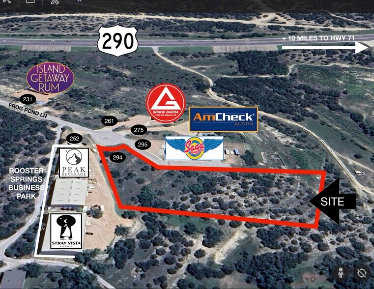 Primary Photo Of 294 Frog Pond Ln, Dripping Springs Land For Sale