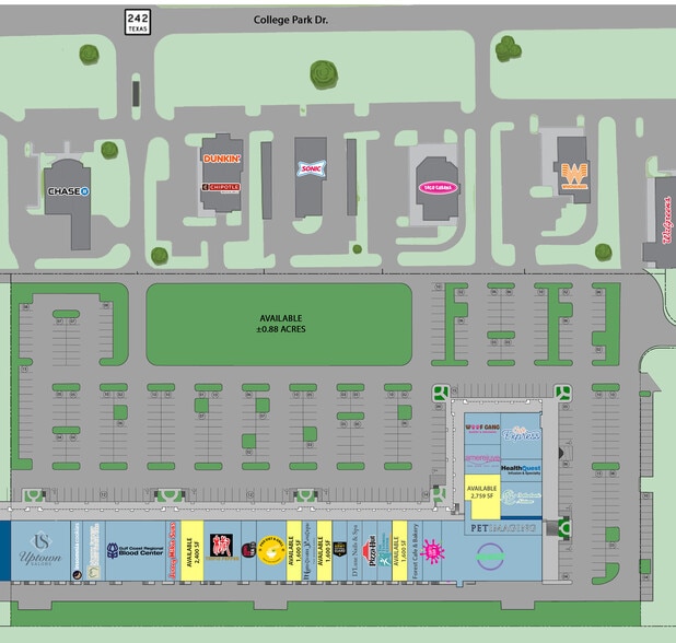 More Photos Of 3091 College Park Dr, The Woodlands General Retail For Lease