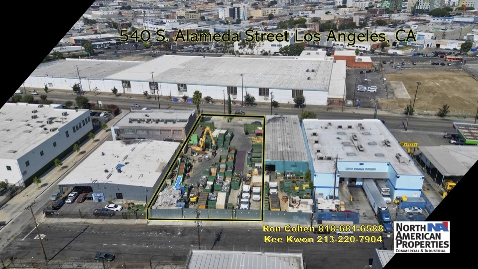 Primary Photo Of 540 S Alameda St, Los Angeles Land For Lease