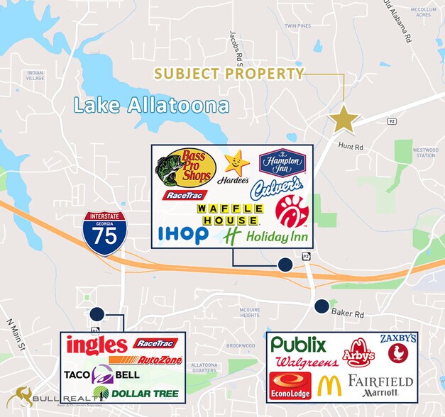 More Photos Of 2532 Highway 92, Acworth General Retail For Lease