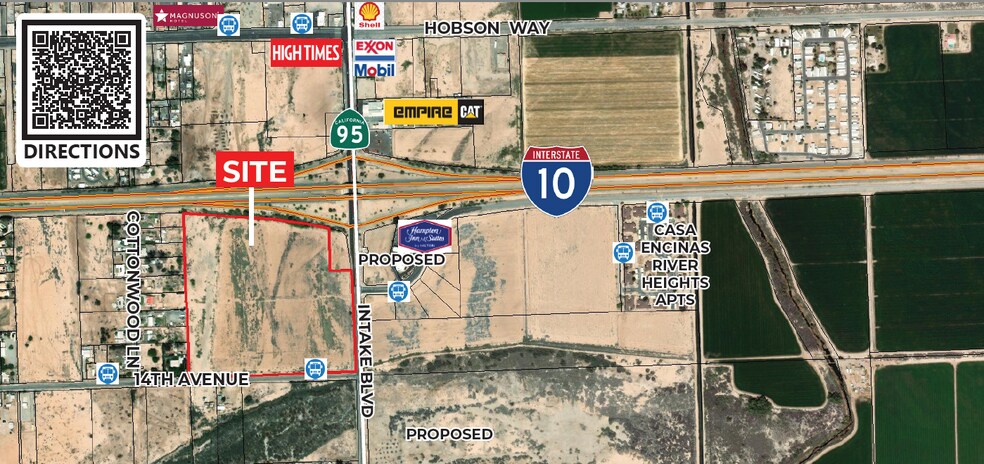 More Photos Of Intake Blvd, Blythe Land For Sale