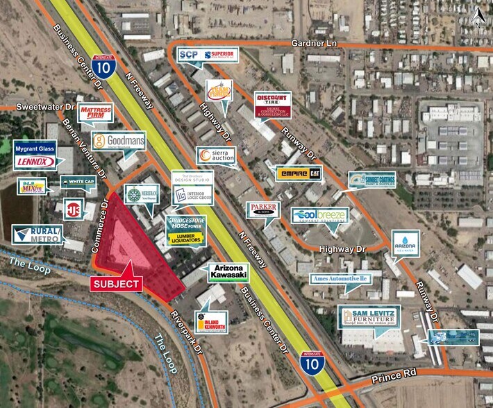 More Photos Of 3760 N Commerce Dr, Tucson Warehouse For Sale