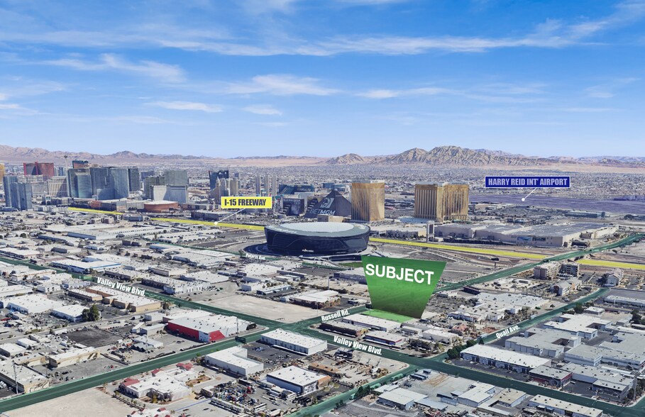 Primary Photo Of 3685 W Russell Rd, Las Vegas Land For Lease